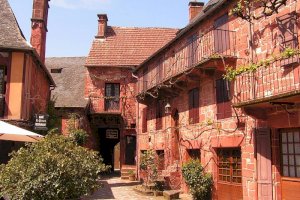 Ophorus Blog - Most Beautiful villages of France: Collonges-la-Rouge