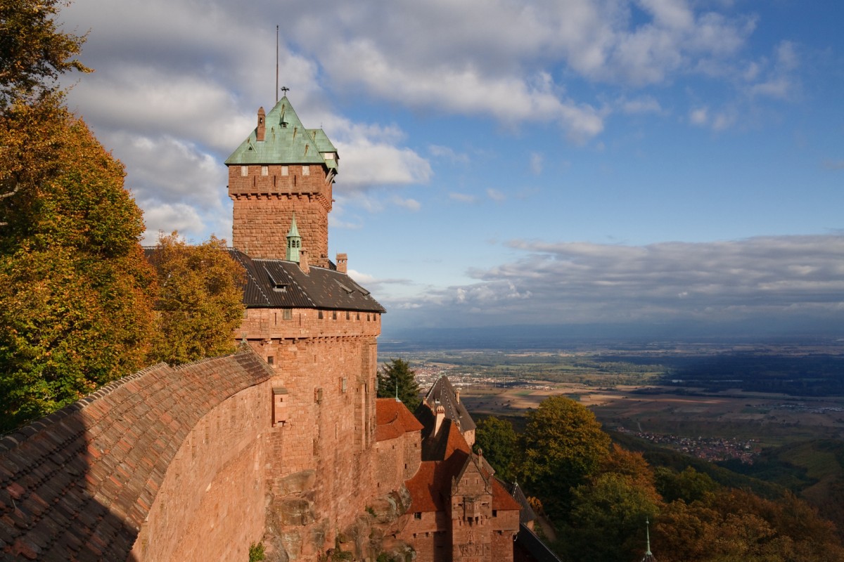 Haut Koenigsbourg Castle, Alsace France