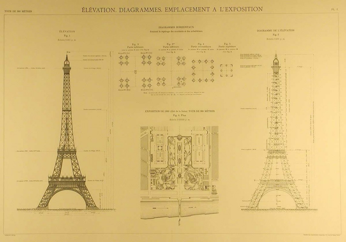 How much did the Eiffel Tower Cost?