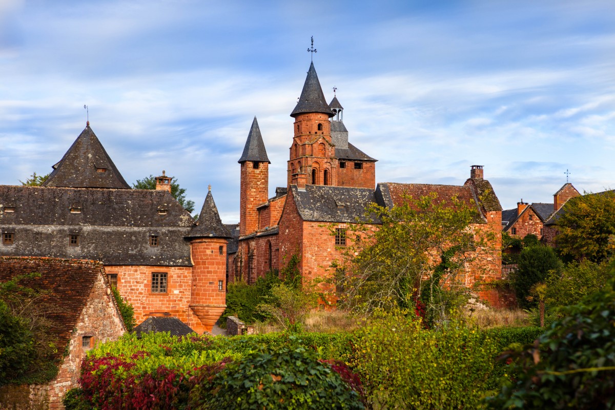 Collonges la Rouge - beautiful village of France