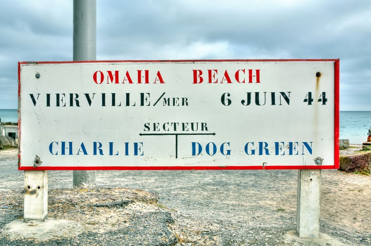 Normandy D-Day Landing Beaches - Omaha Beach