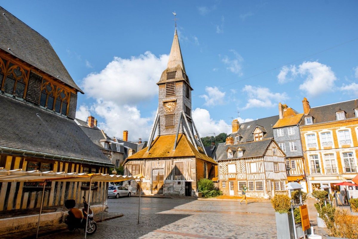 Honfleur historical town & church