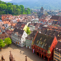 Scenic drive to Freiburg