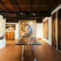 Luxury high‑end wood inlay Marquetry