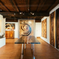 Luxury high‑end wood inlay Marquetry