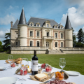 Picnic lunch at a Château