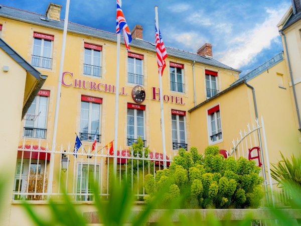 Ophorus Tours - Hotel Churchill (Bayeux) - Hotel Best Western Artist (Tours) - Quality Inn (Bordeaux)