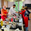 Private cooking class with a chef