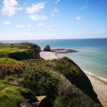 Drive to Pointe du Hoc