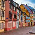 Colorful Old Town Streets
